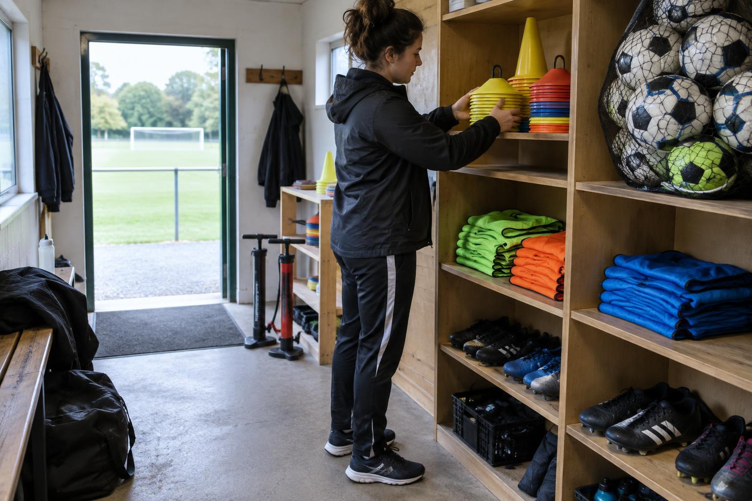 How to Organize a Shared Equipment Store for a Grassroots Football Club